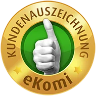 eKomi Gold Zertifikat