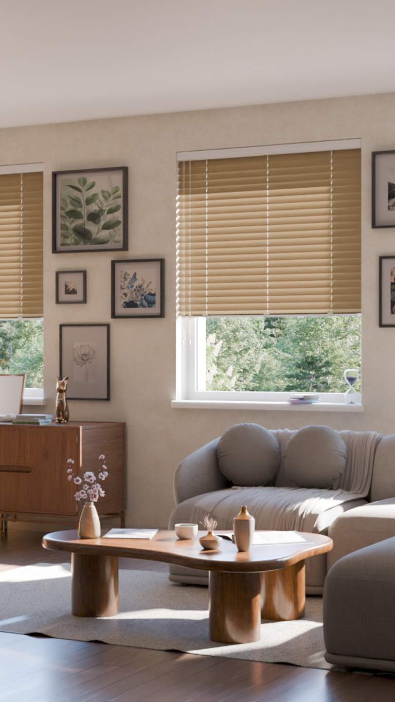 Alu 50 Premium braun Wohnzimmer