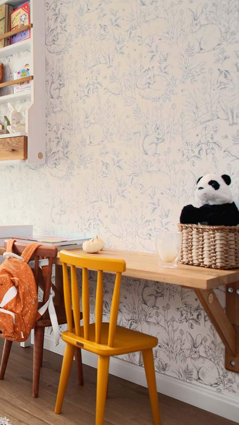 Doppelrollo mit Kassette weiß Kinderzimmer