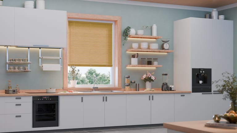 Holz 25 Premium braun Küche